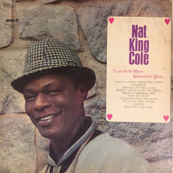 Nat King Cole Love Is A Many Splendored Thing Vinyl Lp - Picture 1 of 7